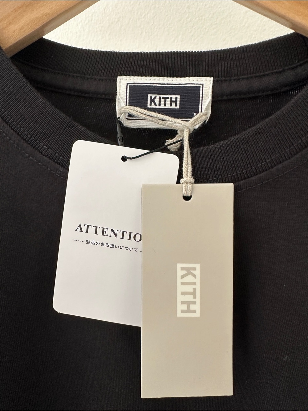 NWT Kith Long Sleeve LAX Tee - Black - Picture 3 of 5